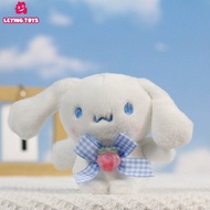 LEYING Toys [คลังสินค้าพร้อม] ตัวการ์ตูนตุ๊กตาน่ารักคุโรมิตัวการ์ตูนหมีแพนด้า Kuromi เมโลดี้จี้ตุ๊กตายัดนุ่น11CM