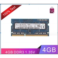 4GB 1RX8 DDR3L 1600MHz PC3L-12800S 204PIN SO-DIMM Laptop RAM x 1 piece