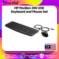 HP Pavilion 200 USB Keyboard and Mouse Set 9DF28AA