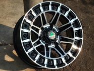 New 4x4 OFFROAD Sport Rim WILCROXX WHEELS 17x8.5J 6x139 ET0 Matt Black - READY STOCK