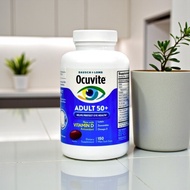 Bausch+Lone Ocuvite Adult 50+ วิตามินบำรุงสายตา สำหรับผู้ใหญ่วัย 50+ (150 เม็ด **แบบขวด)