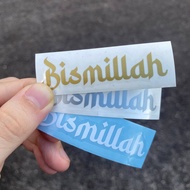 STICKER BISMILLAH | STICKER MOTOR | STICKER KERETA