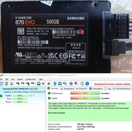 SSD 500GB Samsung 870 EVO | Clock & Low Day