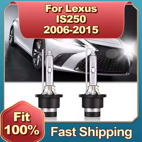 Xenon HID D4S Headlights Auto Lights Hight Low Beam Bulbs For Lexus IS250 2006 2007 2008 2009 2010 2