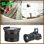 GLJNJ 2-in-1 58Mm 0.35X Detachable Macro Lens Wide Angle for Canon EOS 80D 77D 70D 1100D 700D 650D 600D 550D for Canon Slr DSLR Camera XNFRE
