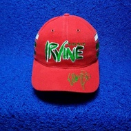 Eddie irvine full embroidery racing hat