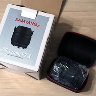 全新 Samyang AF 12mm f2 X for Fujifilm X-T30 X-T20 X-T5 X-T4 X-T3 X-S10 X-S20 X-Pro2 X-Pro3 etc.