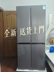 雪櫃 Refrigerator 全新 十字四門雪櫃French door refrigerator 大容量節能省電 十字對開門雪櫃 四門雪櫃家用