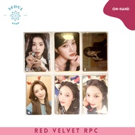 RED VELVET RPC - IRENE SEULGI WENDY JOY YERI OFFICIAL PHOTOCARD