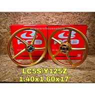 Yamaha LC5S Y125Z SP522 RCB Sport Rim 140/160/17' Racing Boy LC135 5 Speed 125Z Accessories Motor 522 LC V8 Fi LCV8 LCFi