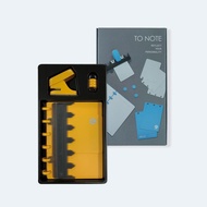 FOLIO ART x TO NOTE KIT ชุดประกอบสมุดโน้ต ขนาด A6 พร้อมที่เจาะกระดาษ 15294