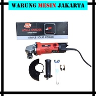 PAKET!!! bor+gerinda  Fisch TD815600 Electrik Drill  bor 10mm Dan Gerinda Tangan Iwa sh05 650WATT