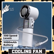 Kipas Mini Angin Handheld Fan Portable Foldable Cooling Fan 3C Certification Cooling Fan 6000mAh 900