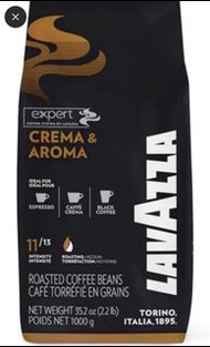 Lavazza coffee beans 咖啡豆 1kg crema & aroma
