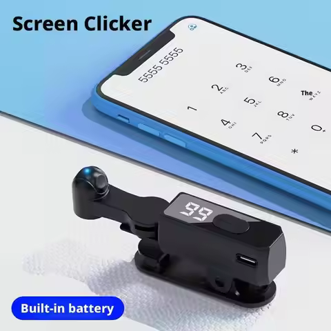 Screen Auto Clicker Rechargeable For Smart Phone Video Live Streaming Multi Functional Auxiliary Scr
