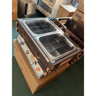 Gas Wooden Frame Oden Machine Commercial Gas String Incense Jiugongge Oden Pot Commercial Unplugged 