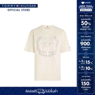 Tommy Hilfiger เสื้อยืด ผู้หญิง รุ่น WW0WW41216 AEF - สีเบธ ทรง Relaxed Fit