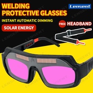 Lensent solar welding mask double lens welding goggles auto darkening welding glasses eye protection