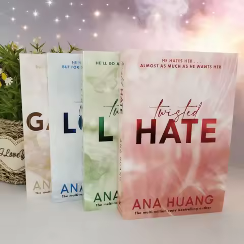 Twisted Series by Ana Huang: All 4 Books - Love, Lies, Games & Hate in This Sizzling Romance Collect