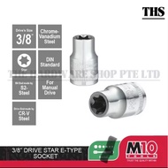 M10 3/8"Drive Star E Type Socket - E6 / E7 / E8 / E10