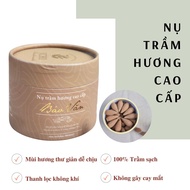 Nụ Trầm Hương Cao Cấp Bảo Văn (Hộp 36 nụ) hương thơm ấm áp ngọt dịu dùng đốt xông hỗ trợ thư giản th