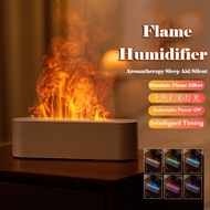 Flame Air Aroma Humidifier Diffuser, 7 Colorful Flame Defusers Air Humidifier for Room, Volcano Humi
