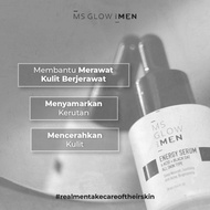 ms glow for men energy serum - serum ms glow for men original - ms