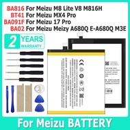 XDOU BA091F BA816 BT41 BA02 Superior Quality Battery For Meizu Meizy  MX4 M8 V8 17 A680Q A680Q M816H