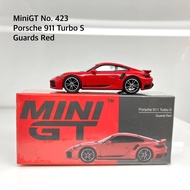 MiniGT No. 423 Porsche 911 Turbo S Guards Red