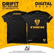 Trek DRIFIT Bike Tshirt / Baju Microfiber Jersi / Racing Tshirt Jersey