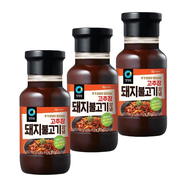 ซอสหมักหมูบลูโกกิ เกาหลี chungjungone spicy bulgogi sauce for pork 고추장돼지불고기양념 280g