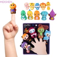 MOCHO1 Dinosaur Hand Puppet Educational Cognition Role Playing Toy Finger Dolls Cartoon Animal Children'S Puppet Toy Fingers Puppets