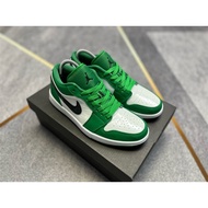 2025aj-1 low top basketball shoes "Celtics" sports shoes white green