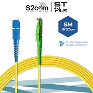 SC/UPC-E2K/APC Singlemode Simplex Fiber Optic Patch Cord 3M