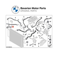 Original BMW Electric Coolant Pump Pipe For G12/G30/G32 With B48C/B48D/B58C Engine (17128678498)