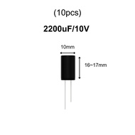 10V - 100uF 220uF 470uF 1000uF 2200uF - Aluminium Electrolytic Capacitor 电容