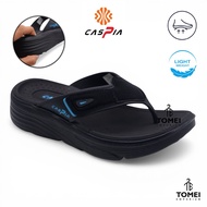 Caspia Men's Thong Sandals [EU 40-45] | Lightweight Thick Sole Flip Flops Selipar Lelaki Selesa Soft