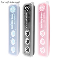 [SpringSAutumnW] Cutlery Box Student Spoon Storage Box Portable Cutlery Storage Box Chopstis And Spo