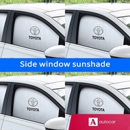 For Toyota Windshield Sunshade with magnetic sunshade curtain GR Sport Hilux Etios Yaris Corolla Cross Rav4 Camry GR ae86 Accessories