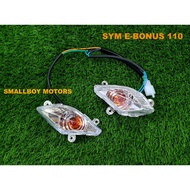 SYM E BONUS110 FRONT SIGNAL INDICATOR SIGNAL DEPAN LR KIRI KANAN SET EBONUS110 EBONUS E-BONUS E BONU