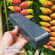 Natural WET STONE GRIT 6000 FINE DIMENSION 20×5×4CM