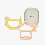 Moyuum ยางกัดใส่ข้อมือ รูปนก (แบบขาตั้ง) เลือกสีได้