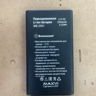 Suitable for MAXVI Mobile Phone Battery MB-2501 Battery 2500mAh