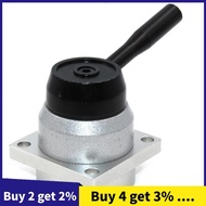 3 Position 4 Way G1/4 Inch Dia Pneumatic Hand Lever Valve K34R6-8D Manual Directional Valve Mechanic