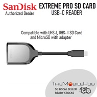 SanDisk Extreme PRO SD Card USB-C Reader UHS-II UHS-I SD Card SDDR-409