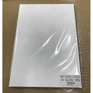 Art Paper 105g/128g/157g/GLOSSY /MATT/A4/A3 /12"x18"/12.5”x18.5”/13"x19"/100pcs  **THIS IS NOT GLOSS