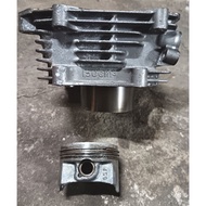 USED ORIGINAL STANDARD BLOK BLOCK SIZE 62. 50MM = 0.50 COMPLETE PISTON SUZUKI FXR 150 P.N.P FX 125 B