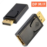 DP Male to Female Adapter display Male to Female DP Extension Adapter Gold-Plated 1080P Data Cable