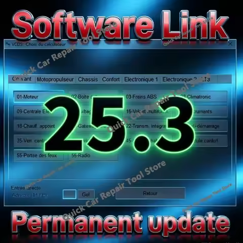 2026 Newest VCDs 25.3 OBD2 Scanner VAG-COM VCDS HEX V2 Multilingual Interface Garage Software with U