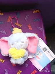 迪士尼 小飛象 Dumbo 「ねむぐるみ」 Nemugurumi 睡眠睏睏 絨毛娃娃 抱抱系列 睡覺造型 毛公仔 吊飾 掛鉤 Disney